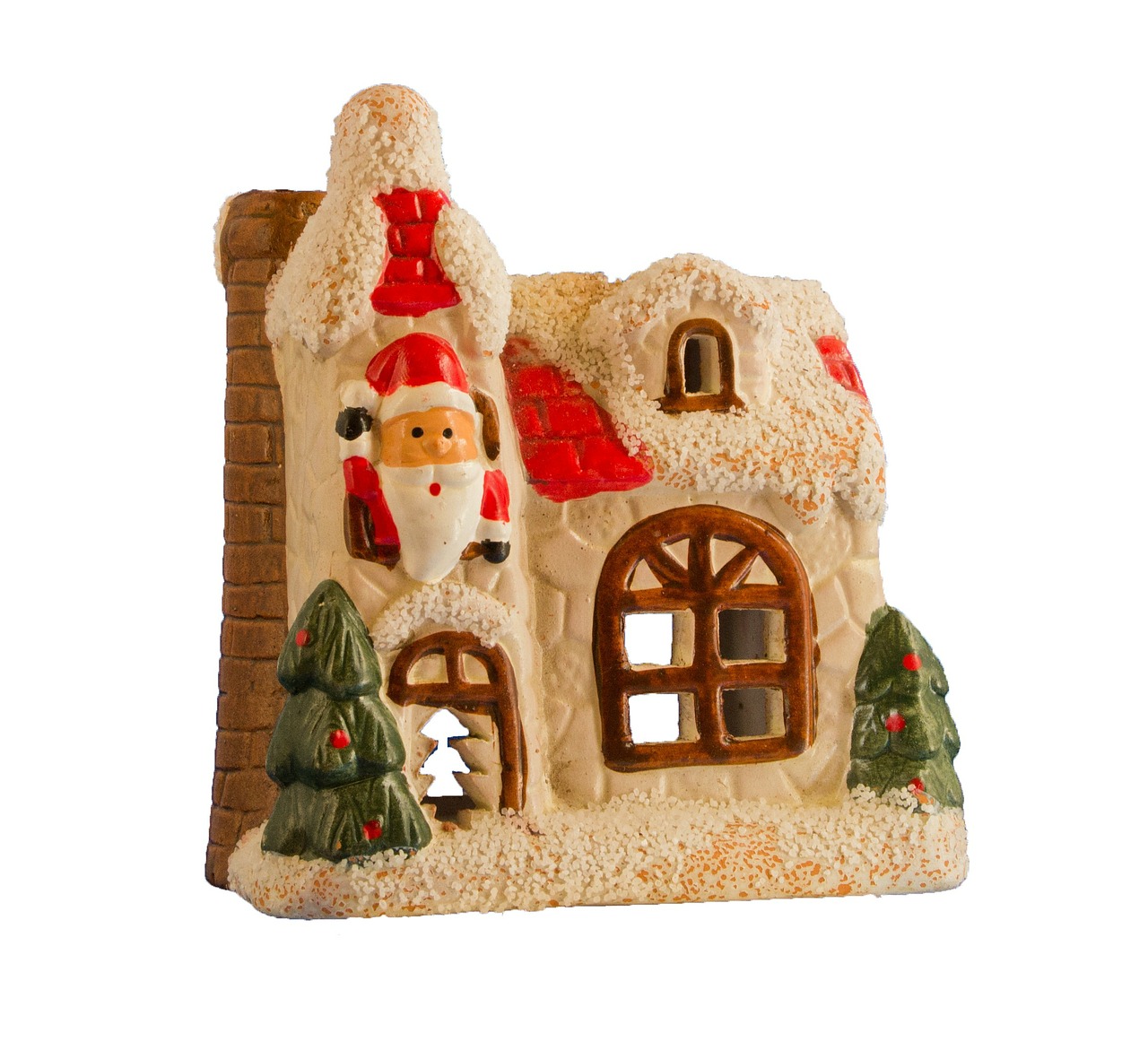 home castle santa claus free photo