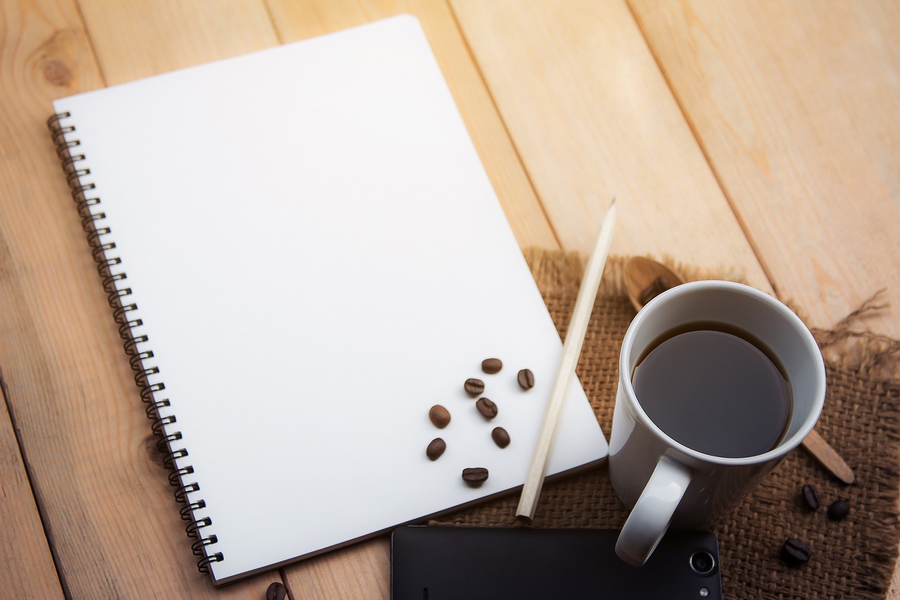 home desk coffee free photo