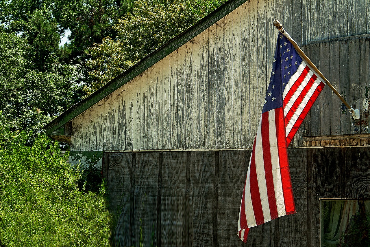 home flag america free photo