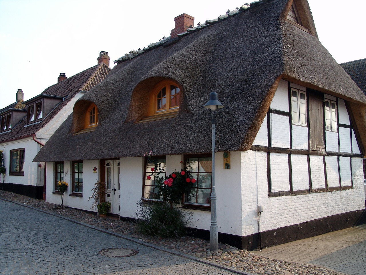 home reed thatched roof free photo