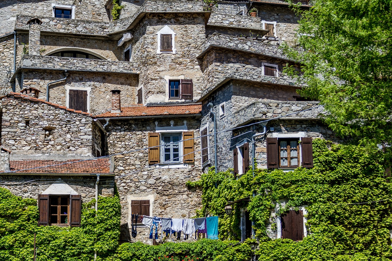 A very old building