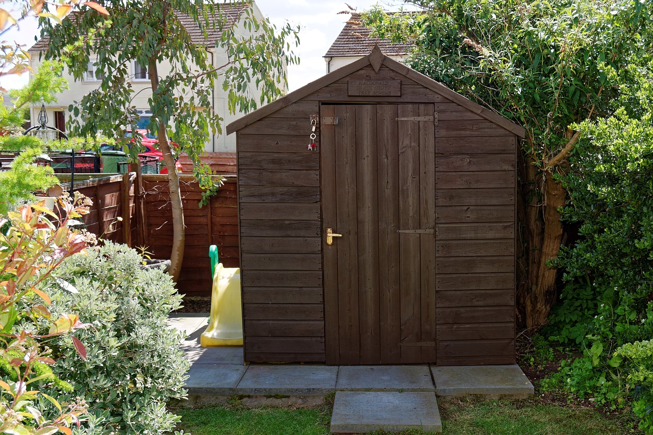 home garden shed free photo
