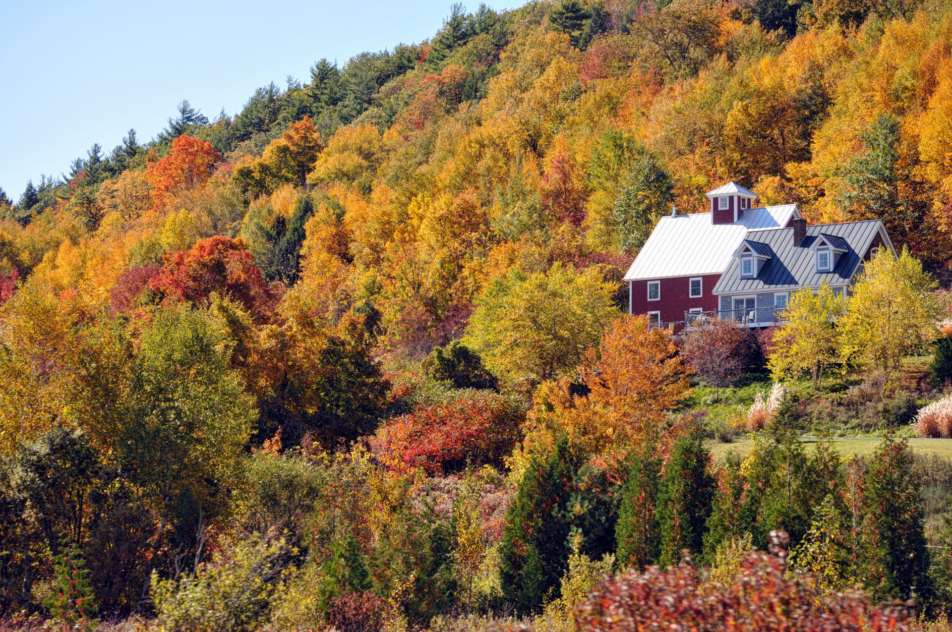 house home mountain free photo