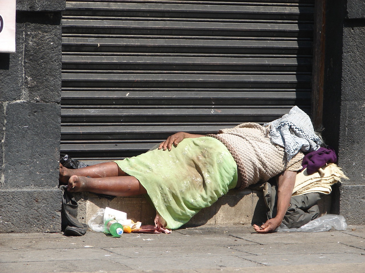 homeless mexico city mexico free photo