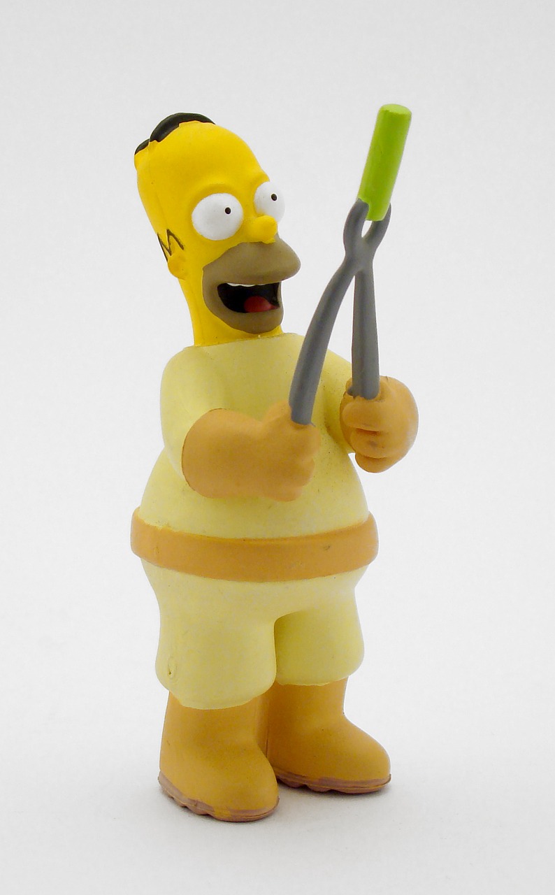 homer simpsons drawing free photo