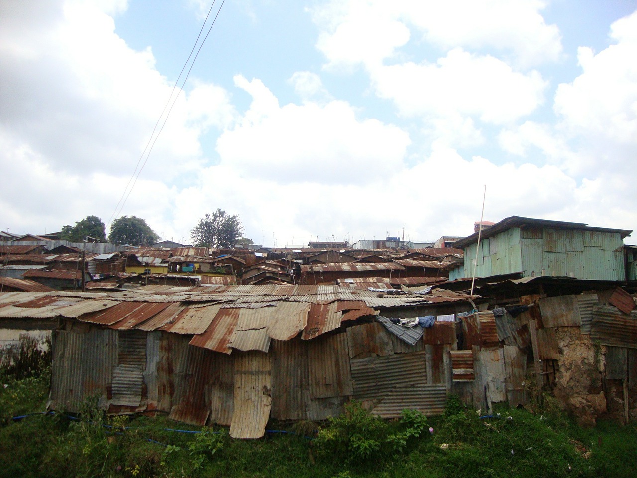 homes shantytown slums free photo
