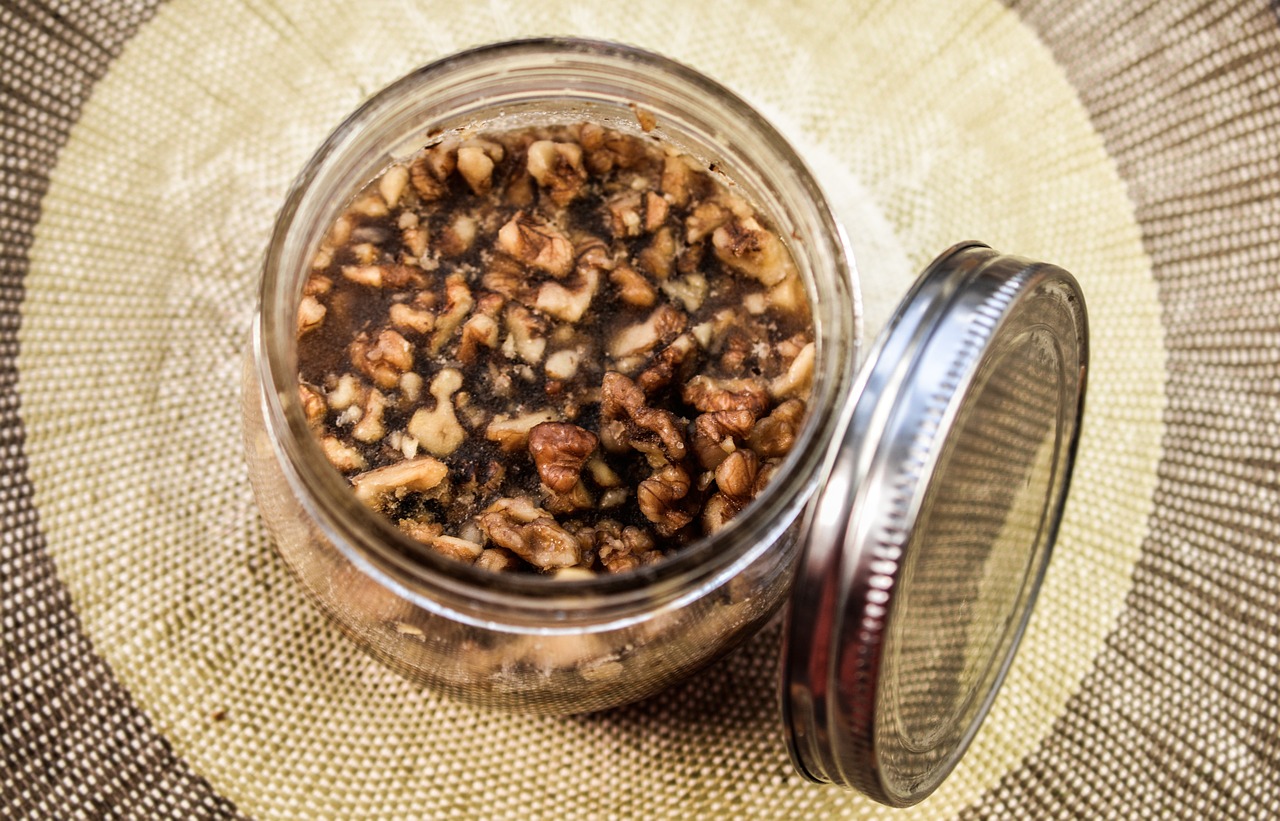 honey walnut food free photo