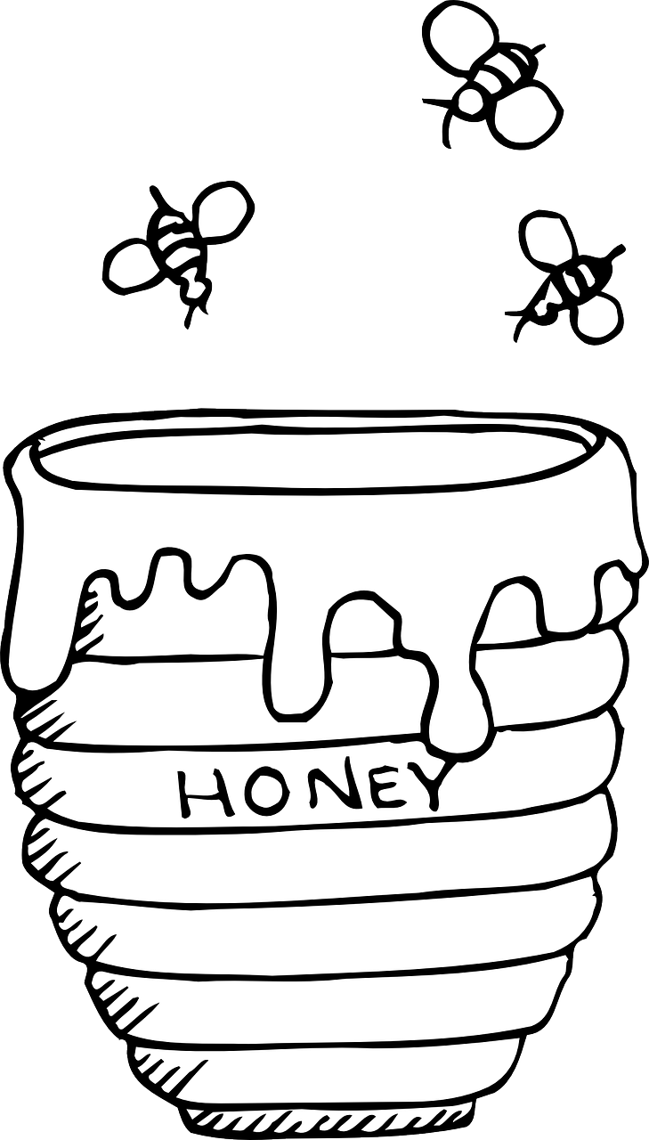 honey container bees free photo