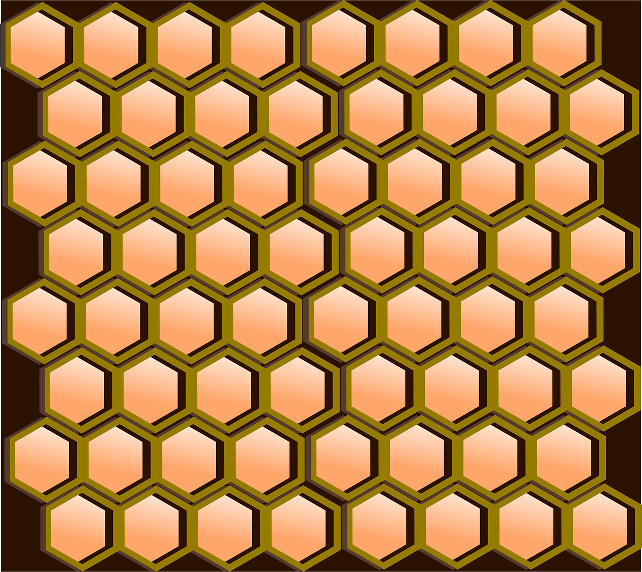 honeycomb comb hexagonal free photo