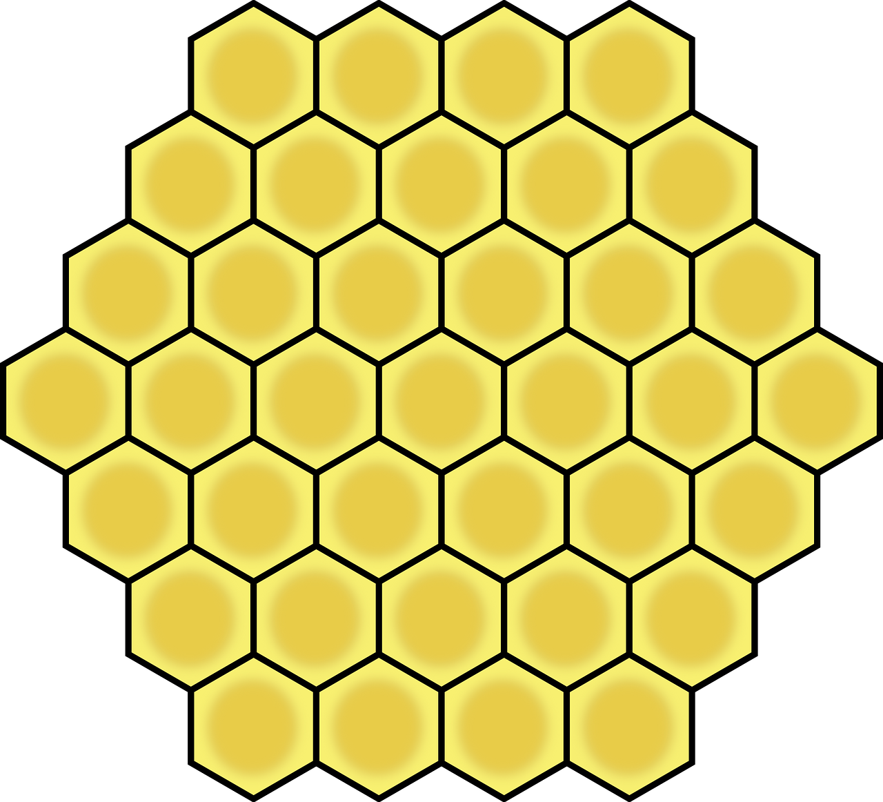 honeycomb hexagon geometric free photo