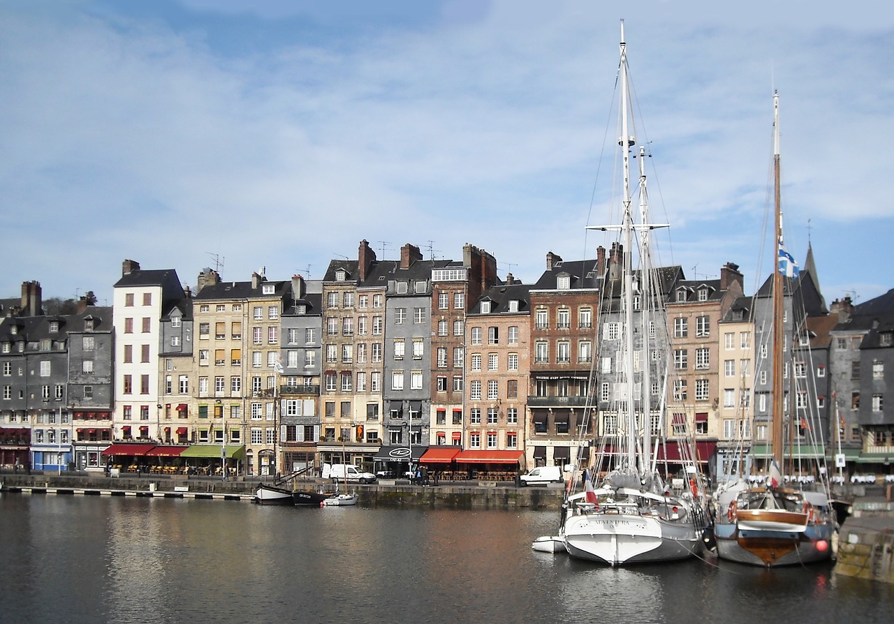 honfleur  port  old free photo