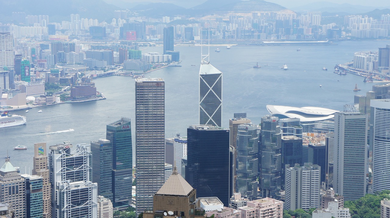 hong kong city panoramic free photo