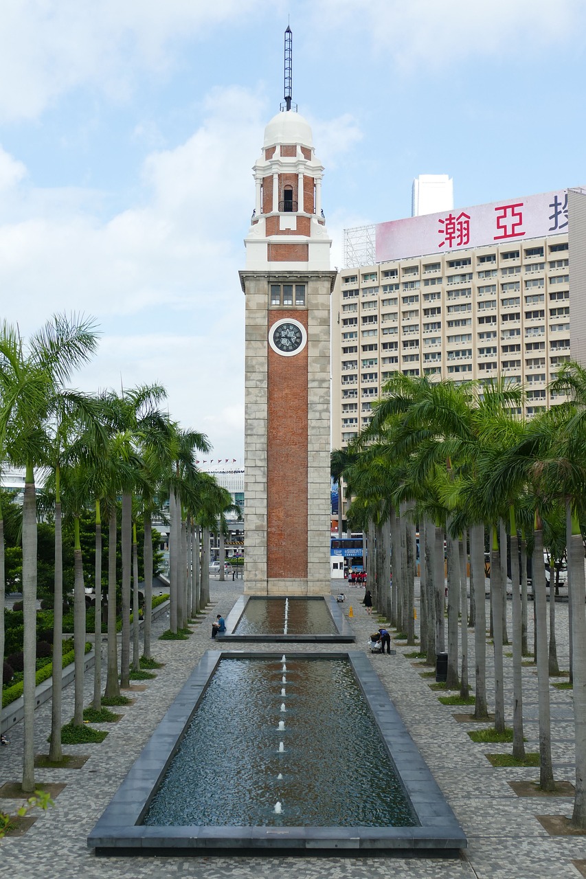 hong kong china tower free photo