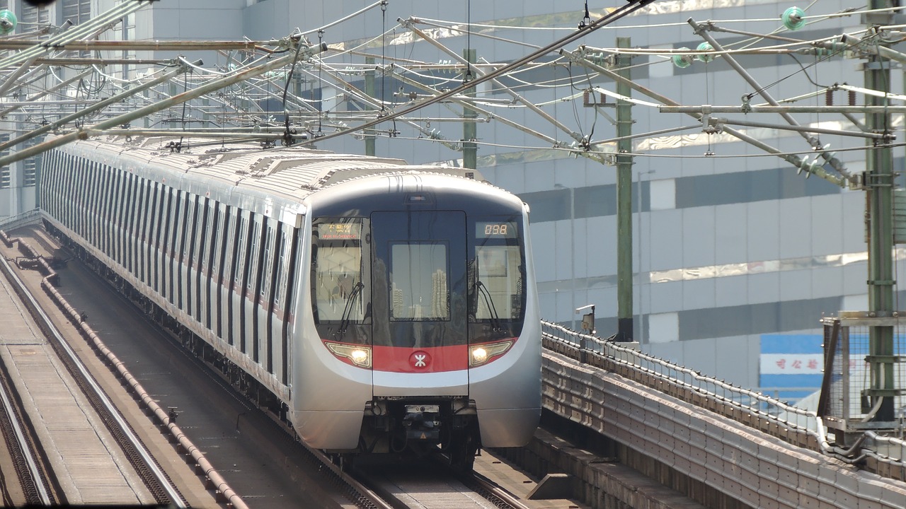 hong kong mtr train free photo