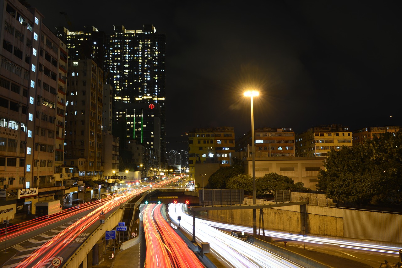 hong kong kowloon city tunnel free photo