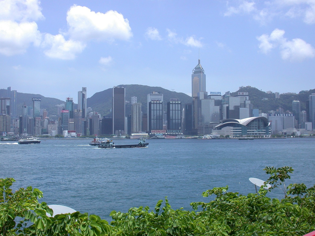 hong kong city cityscape free photo