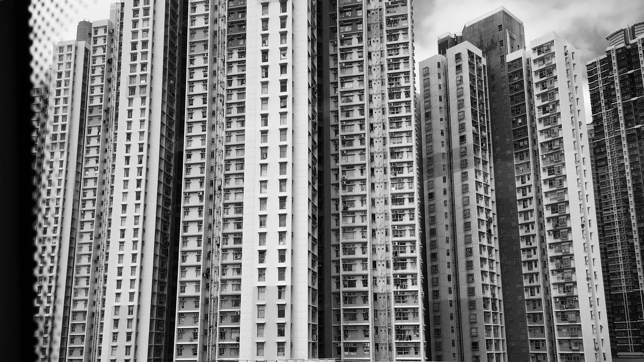 hong kong hk building free photo