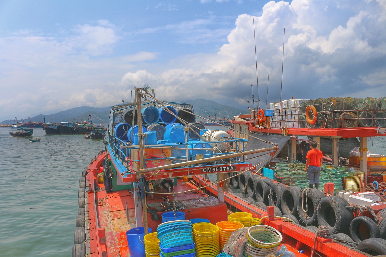 hong kong  long island  fishing village free photo