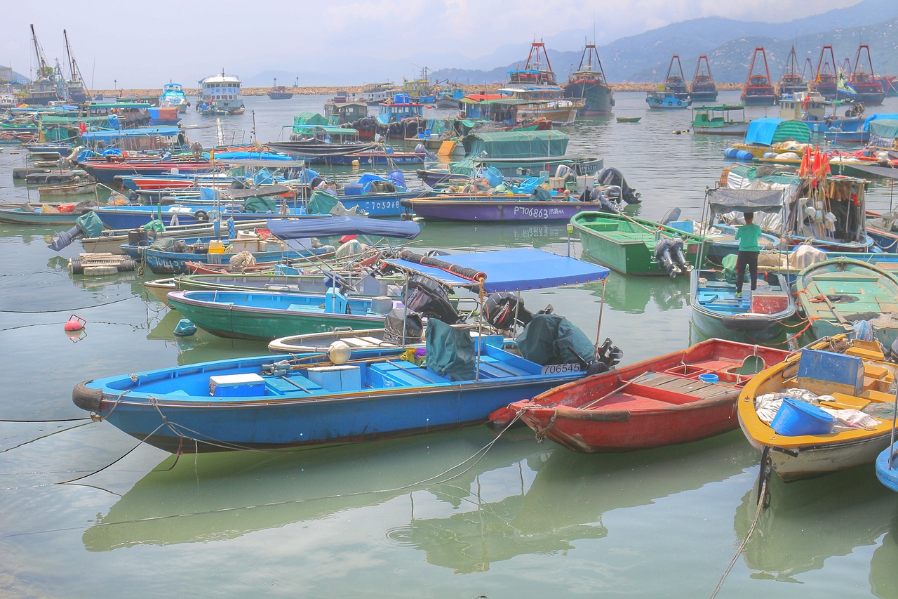 hong kong  long island  fishing village free photo