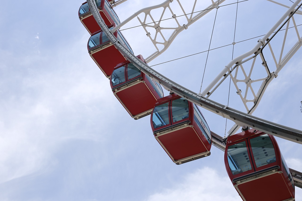 hong kong  the ferris wheel  the scenery free photo