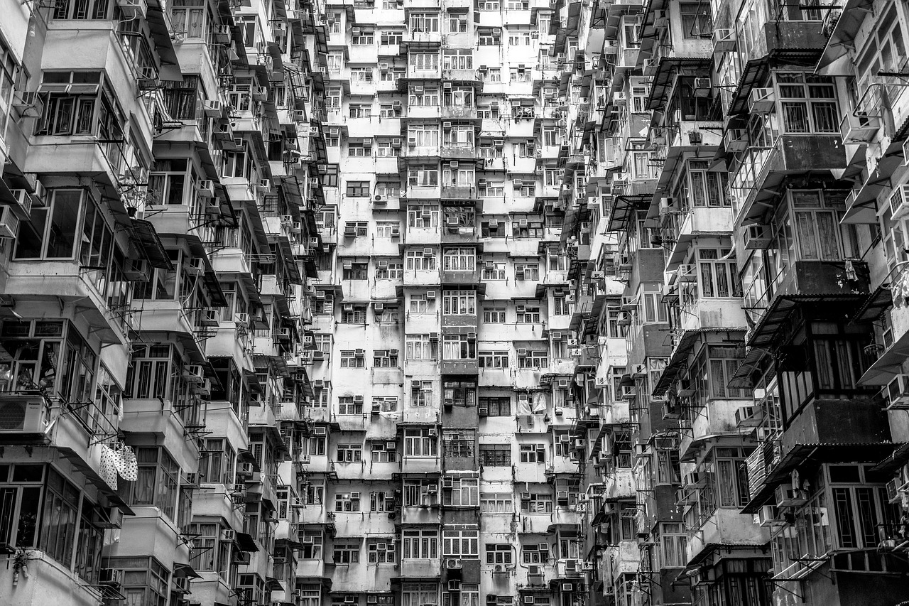 hong kong  skyscrapers  china free photo