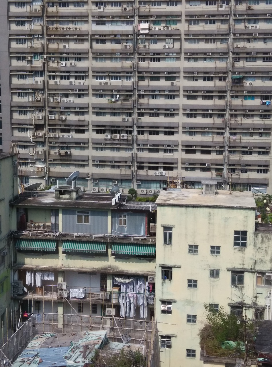 hong kong mong kok building free photo