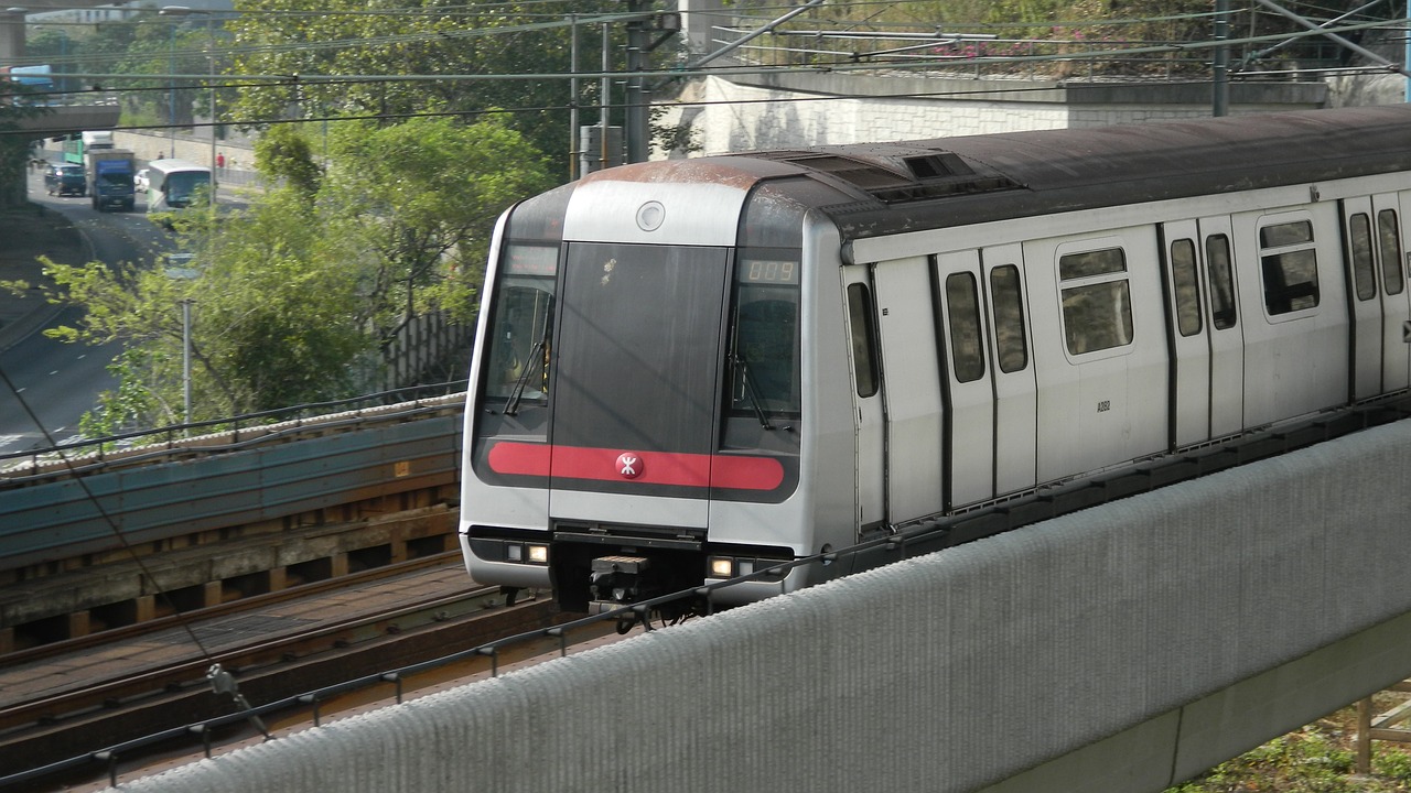 hongkong metro train free photo