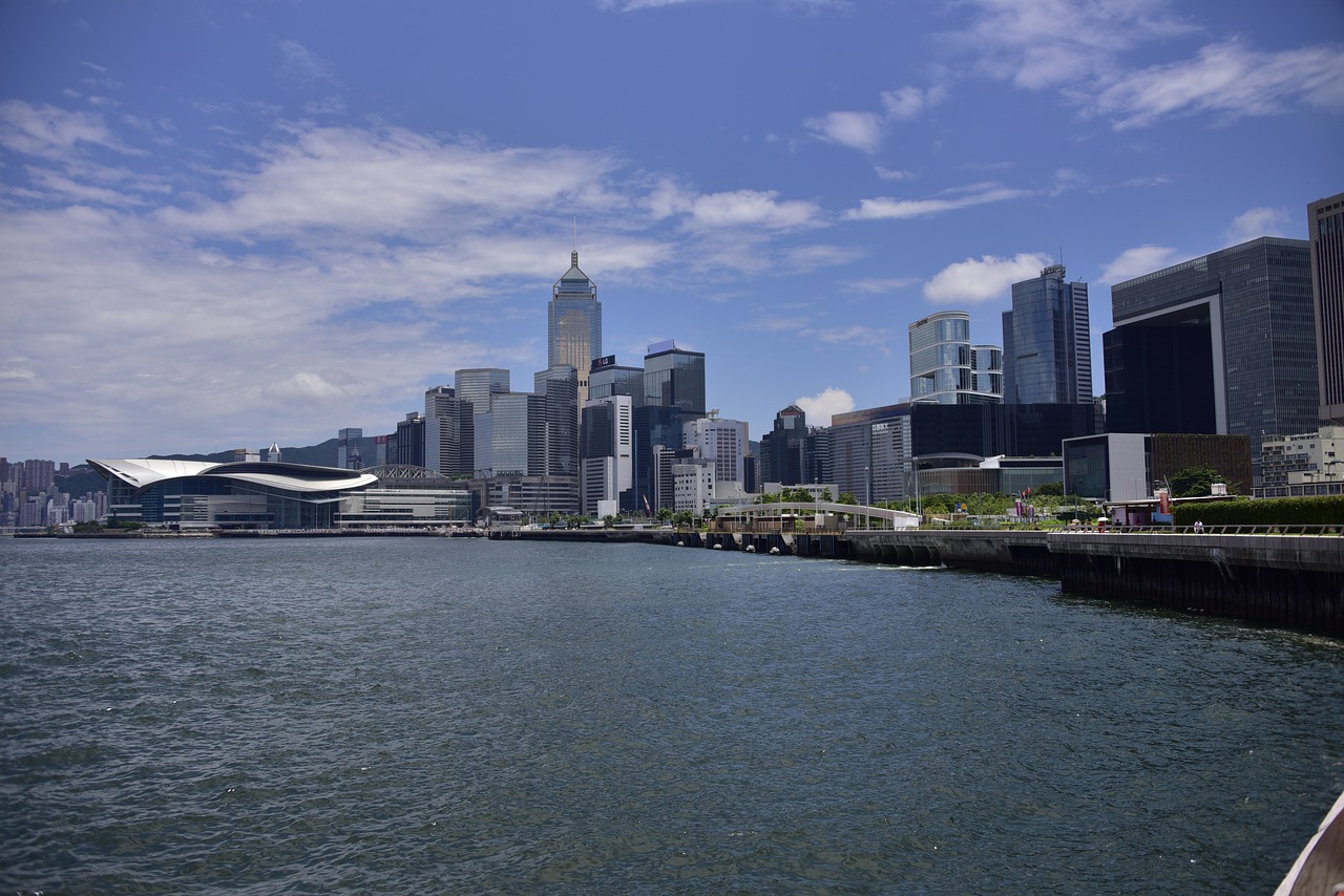 hongkong  victoria  harbour free photo