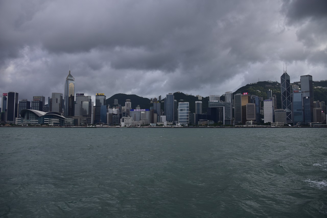 hongkong  victoria  harbour free photo