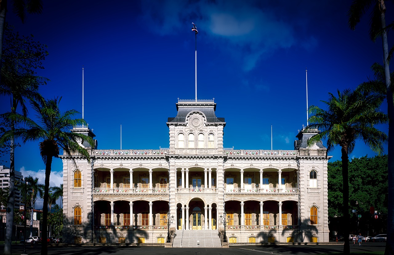 honolulu hawaii iolani palace free photo