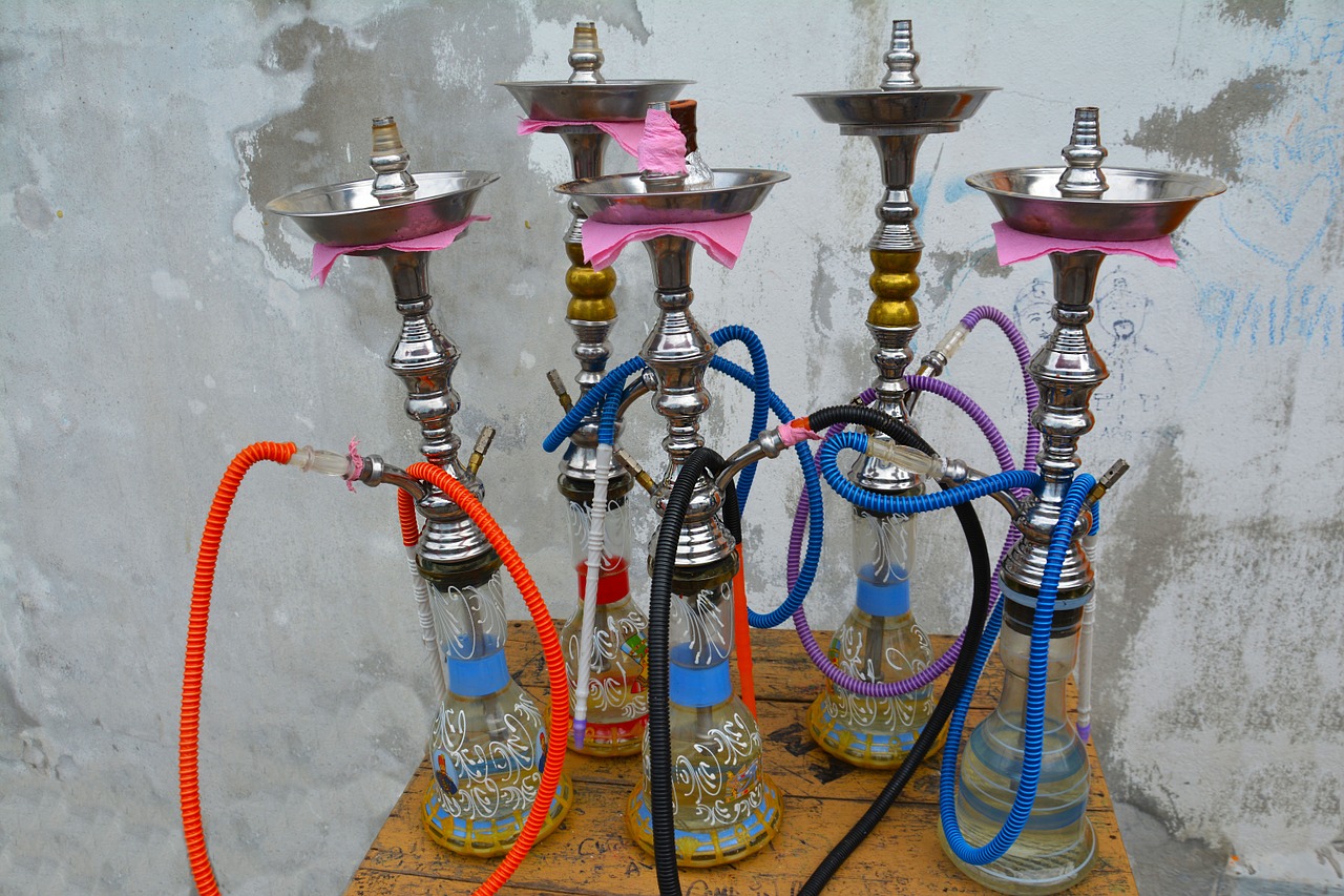 hookah pipes smoking relaxation free photo