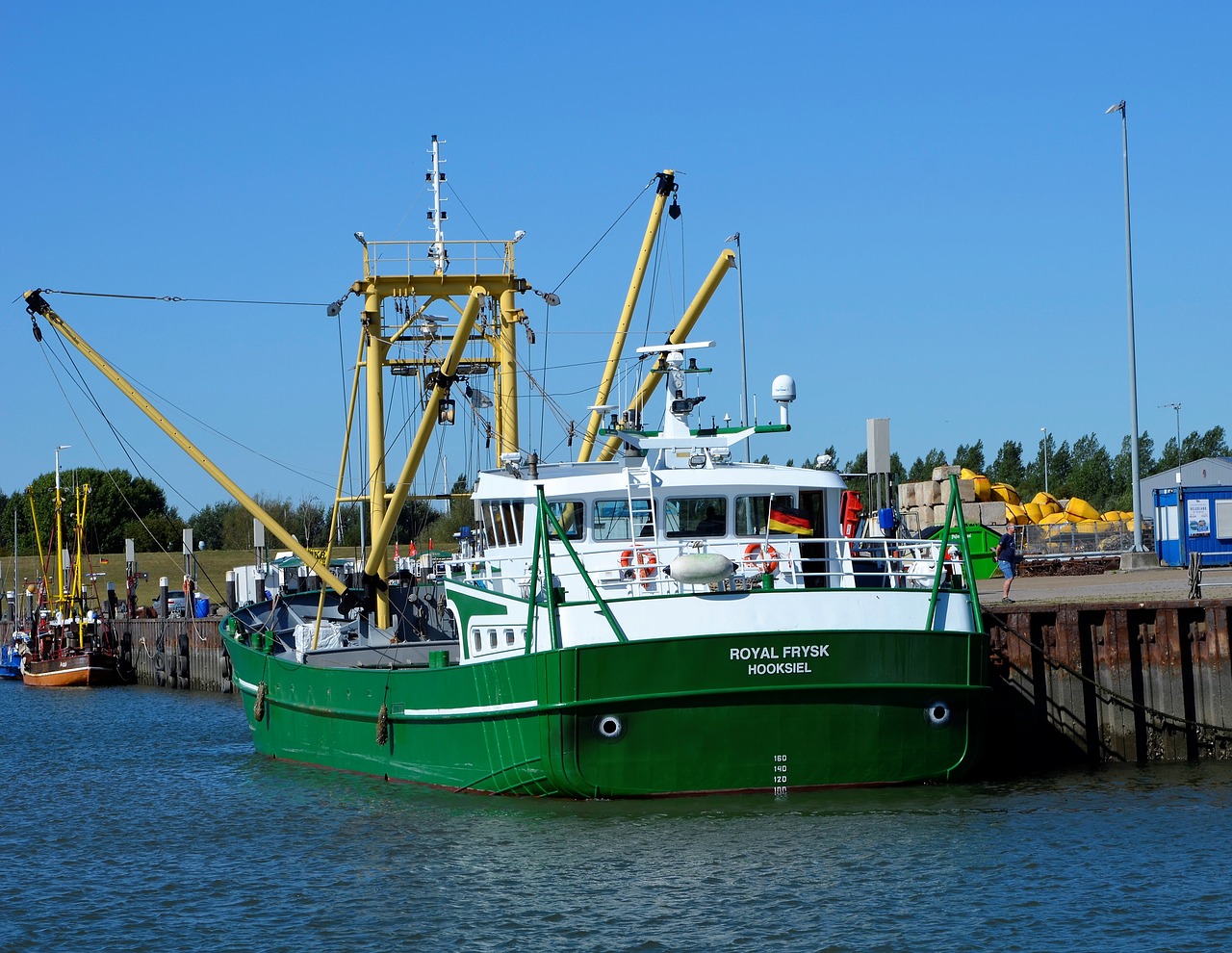 hooksiel  ship  shrimp free photo