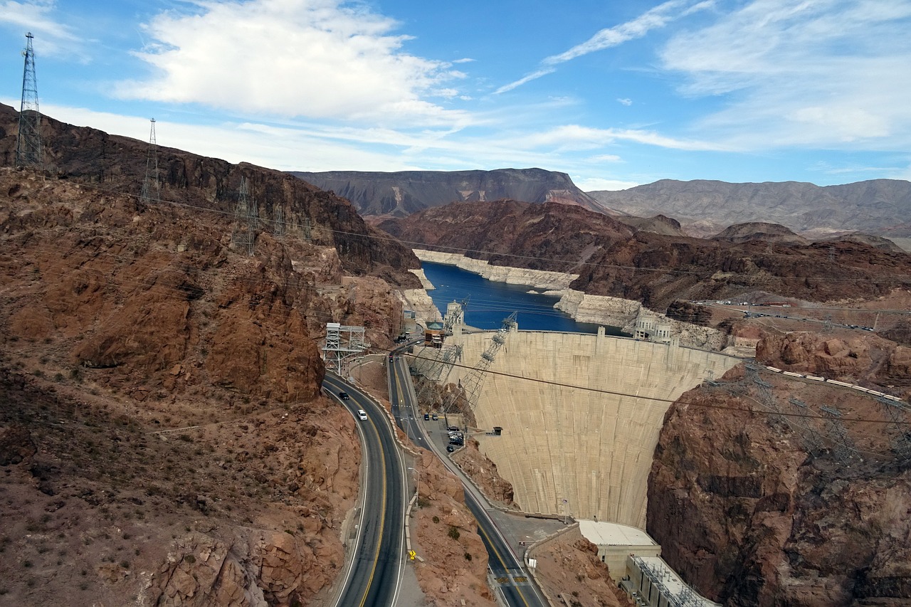 hoover dam dam colorado free photo