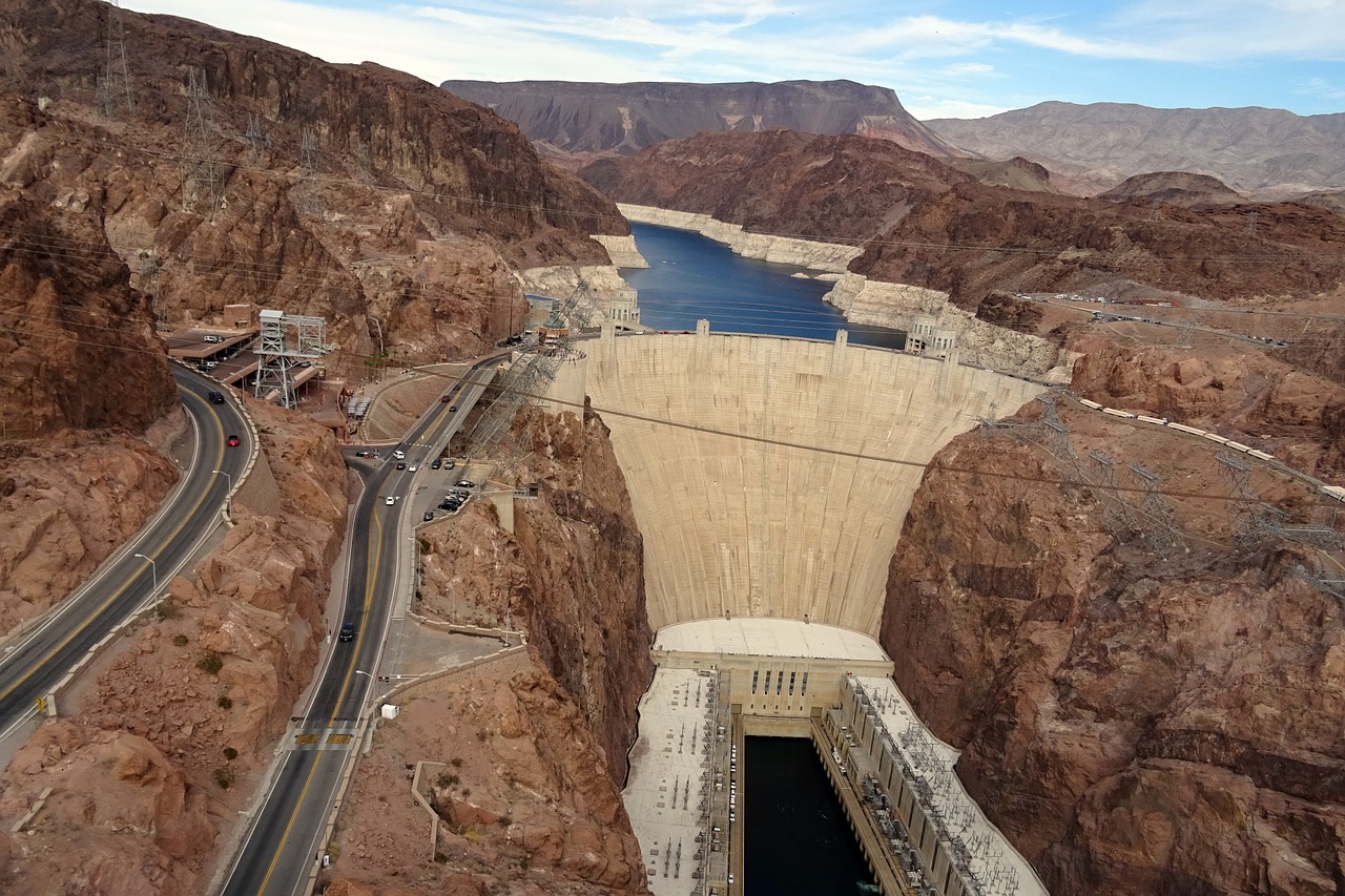 hoover dam dam colorado free photo