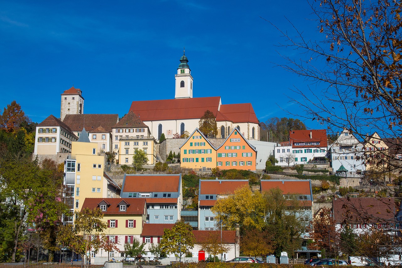 Horb,horb am neckar,neckar,collegiate church,free pictures - free image ...