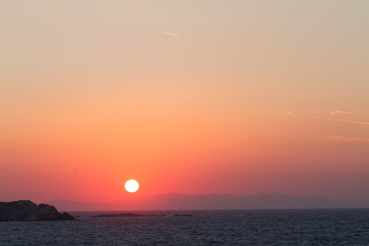 horizon mykonos greece free photo