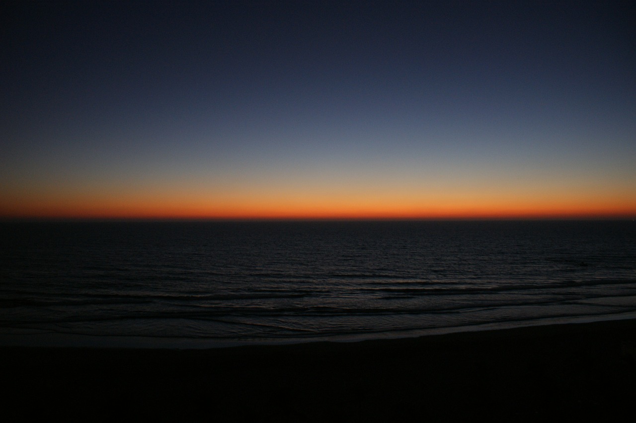 horizon sky ocean free photo