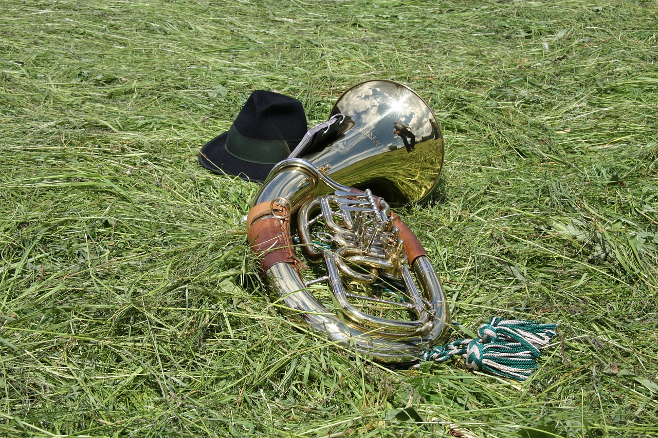 horn tuba music free photo