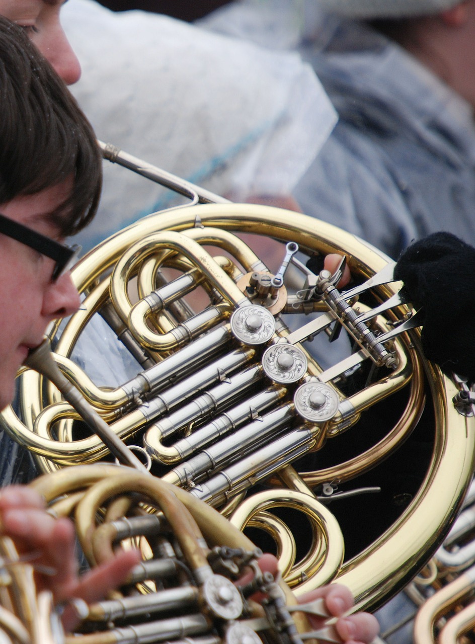 horn french horn instrument free photo
