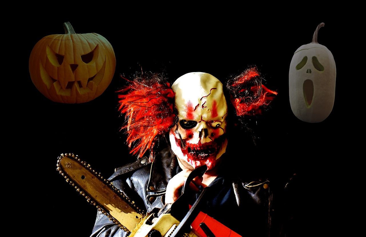 horror clown halloween horror free photo