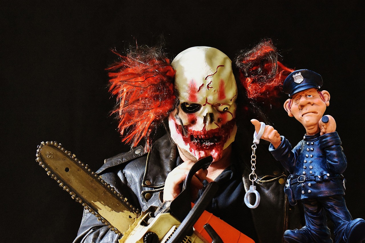 horror clowns trend usa free photo