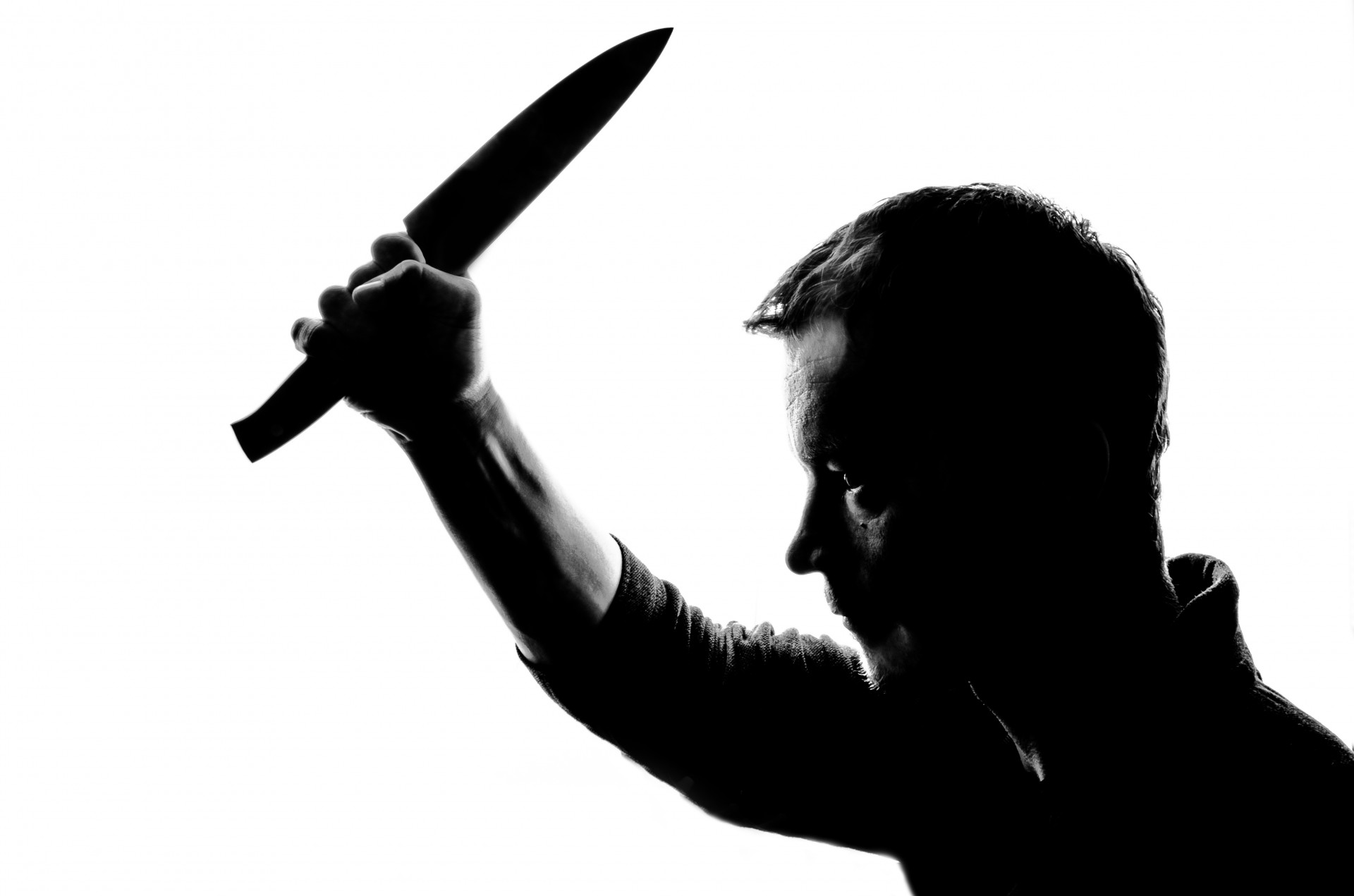people knife stabbing free photo