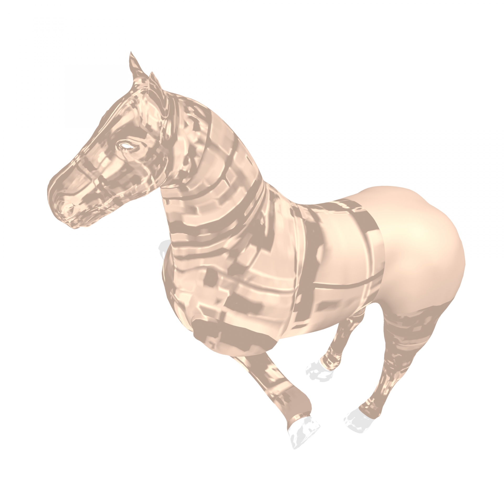 3d drawing horse free photo