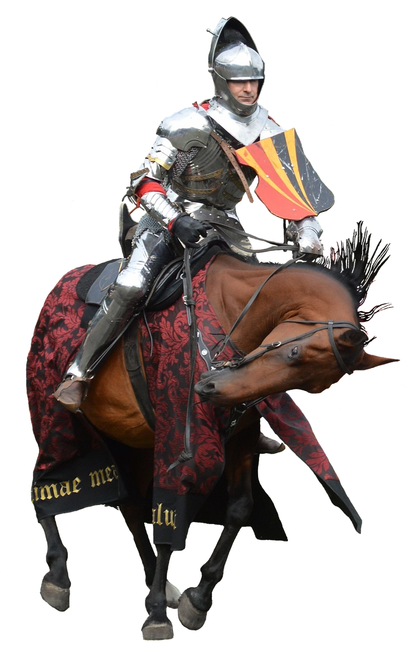 horse knight armor free photo