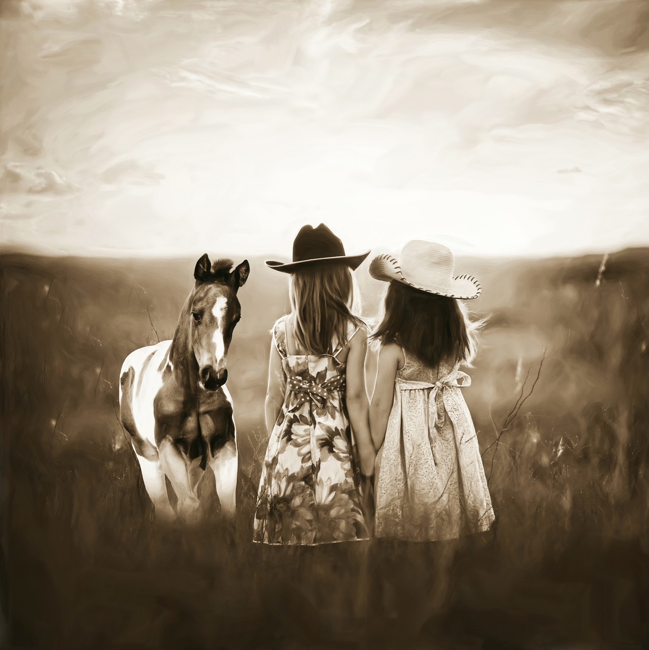 horse  girls  farm free photo