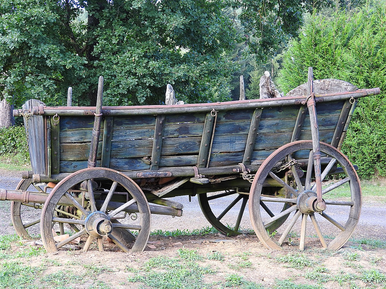 horse drawn carriage old coach free photo