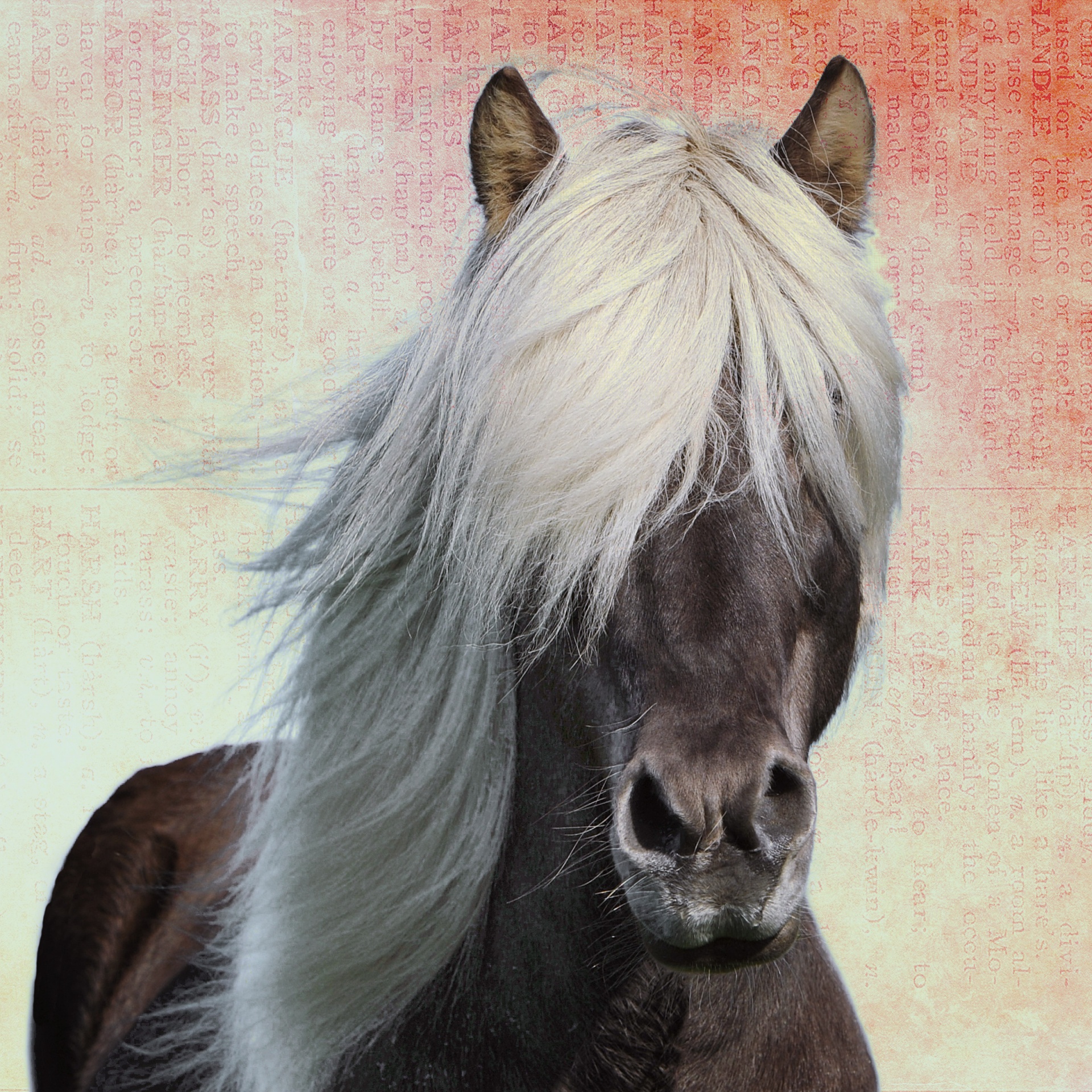 horse head portrait free photo