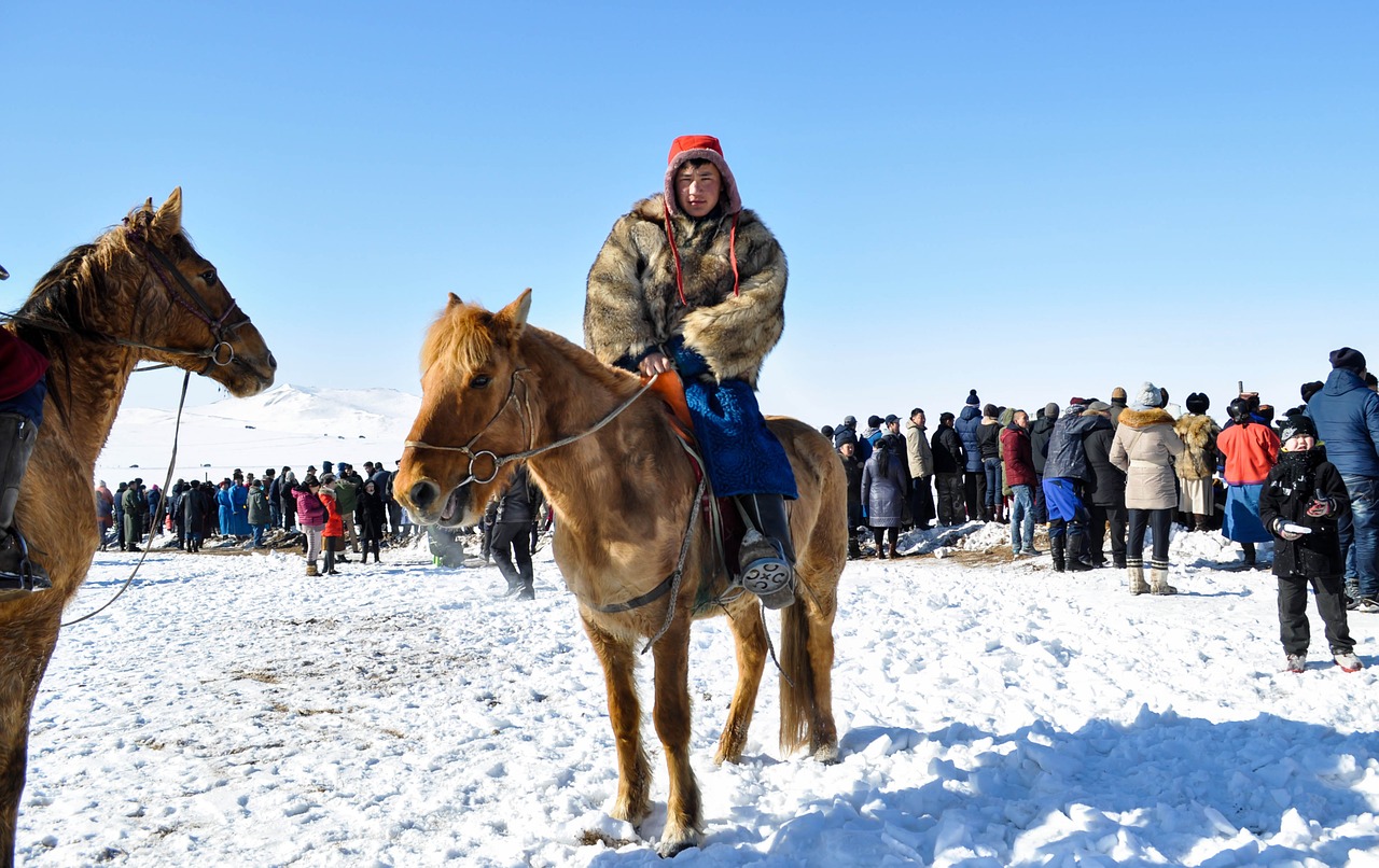 horseman mongolian horse free photo