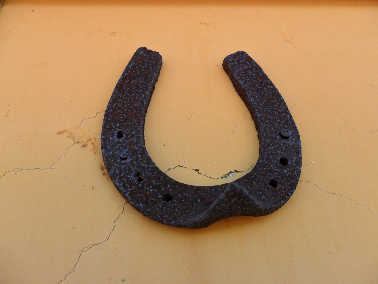 horseshoe luck rust free photo