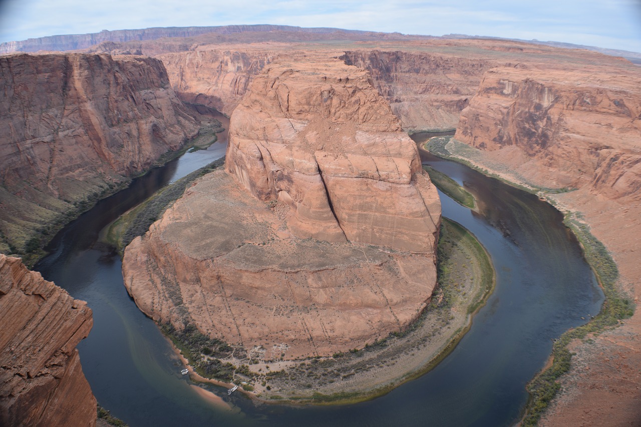 horseshoe bend grand canyon usa free photo